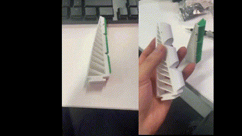 Soft finger integrated with Customized FSR